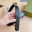 Cintura Gucci GG Marmont sottile 3cm 414516 Nero Cintura Gucci GG Marmont sottile 3cm 414516 Nero