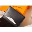 Dettagli perfetti LV Pocket Organizer Taurillon Shadow M80038
