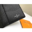 Pari all'originale replica di alta qualit&agrave; LV Pocket Organizer Taiga Pelle M30283