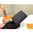 Pari all'originale replica di alta qualit&agrave; LV Pocket Organizer Taiga Pelle M30283