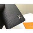 Pari all'originale replica di alta qualit&agrave; LV Pocket Organizer Taiga Pelle M30283