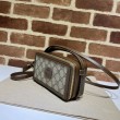 Gucci Borsa Mini con Interlocking G 671674 Marrone