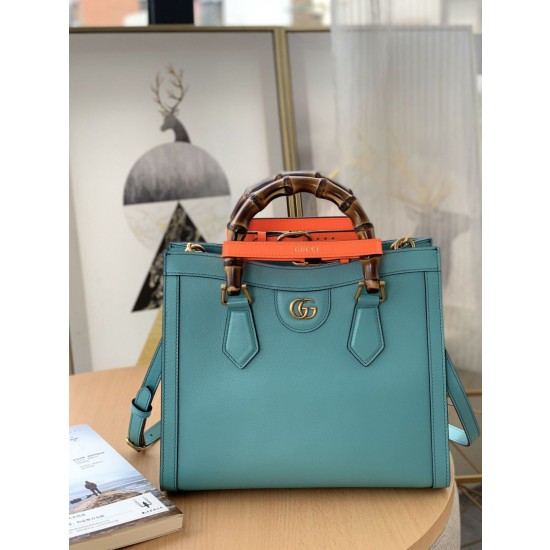 Gucci Imitazioni borse griffate tote Diana piccola 660195 Azzurro