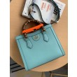Gucci Imitazioni borse griffate tote Diana piccola 660195 Azzurro