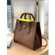 Gucci Borsa tote piccola Diana 660195 Marrone