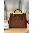 Gucci Borsa tote piccola Diana 660195 Marrone