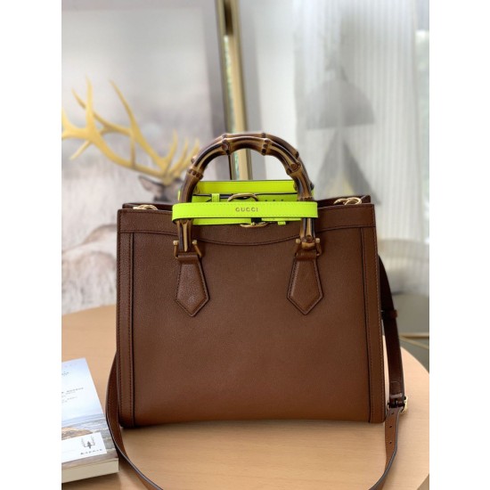 Gucci Borsa tote piccola Diana 660195 Marrone