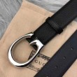Qualità da grande replica Gucci Cintura con fibbia G 655567 Nero