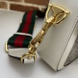 Gucci Horsebit 1955 Mini Imitazioni borse griffate 658574 Bianco