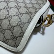 Gucci Horsebit 1955 Mini Imitazioni borse griffate 658574 Bianco