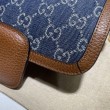 Gucci Horsebit 1955 Mini Borsa 658574 Blu