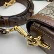 Gucci Horsebit 1955 Mini Borsa 658574 Marrone