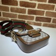 Gucci Horsebit 1955 Mini Borsa 658574 Marrone