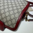 Gucci Horsebit 1955 Mini Borsa 658574 Rossa