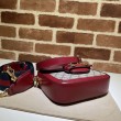 Gucci Horsebit 1955 Mini Borsa 658574 Rossa