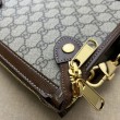 Imitazione Borsa Gucci Messenger con Interlocking G 674164 Marrone
