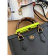 Imitazione Gucci Diana piccola Tote Bag 660195 Nero
