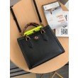 Imitazione Gucci Diana piccola Tote Bag 660195 Nero