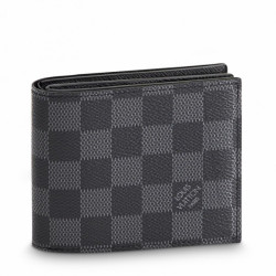 imitazione LV Amerigo Portafoglio Damier Graphite N60053