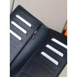 LV Brazza Portafoglio Damier Graphite 3D N60436