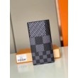 LV Brazza Portafoglio Damier Graphite 3D N60436