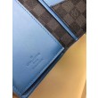 Alta gamma replica LV Brazza Portafoglio Damier Graphite N64430