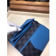 Alta gamma replica LV Brazza Portafoglio Damier Graphite N64430