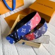Pari all'originale replica LV LV Shape 40MM Cintura reversibile Monogram MP313V