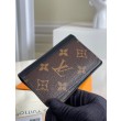 LV Pocket Organizer Monogram Macassar M60111