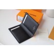 Pari all'originale replica LV Slender Pocket Organizer Damier Graphite N60256