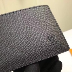 Qualità superiore replica Portafoglio Louis Vuitton Slender Pelle Taiga M30539