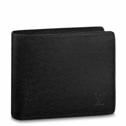 Qualità superiore replica Portafoglio Louis Vuitton Slender Pelle Taiga M30539