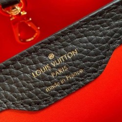 Borse Firmate Replica Louis Vuitton Capucines MM In Pelle Nera M59020 Borse Firmate Replica Louis Vuitton Capucines MM In Pelle Nera M59020