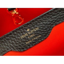 Borse Firmate Replica Louis Vuitton Capucines MM In Pelle Nera M59020 Borse Firmate Replica Louis Vuitton Capucines MM In Pelle Nera M59020