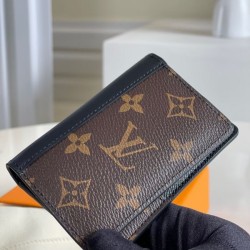 LV Pocket Organizer Monogram Macassar M60111 LV Pocket Organizer Monogram Macassar M60111