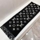 Sciarpa Louis Vuitton Daily Louis Vuitton nera M76701 Sciarpa Louis Vuitton Daily Louis Vuitton nera M76701