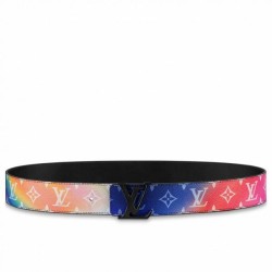 Pari all'originale replica Louis Vuitton LV Shape 40MM Cintura reversibile Monogram MP313V
