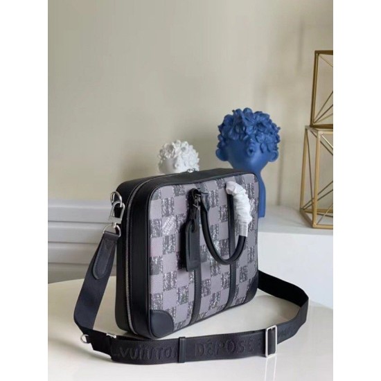 LV Studio Cartella Damier Graphite Canvas N50072