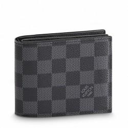 imitazione Louis Vuitton Amerigo Portafoglio Damier Graphite N60053