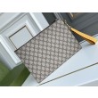 Pochette Gucci Neo Vintage GG Supreme 473956 Marrone