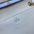Pari all'originale replica Portafoglio Gucci Horsebit 1955 con catena 621892 Bianco Pari all'originale replica Portafoglio Gucci Horsebit 1955 con catena 621892 Bianco