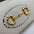 Pari all'originale replica Portafoglio Gucci Horsebit 1955 con catena 621892 Bianco Pari all'originale replica Portafoglio Gucci Horsebit 1955 con catena 621892 Bianco