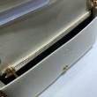 Portafoglio Gucci Horsebit 1955 con catena 621892 Marrone / Bianco Portafoglio Gucci Horsebit 1955 con catena 621892 Marrone / Bianco