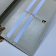 Portafoglio Gucci Horsebit 1955 con catena 621892 Marrone / Bianco Portafoglio Gucci Horsebit 1955 con catena 621892 Marrone / Bianco