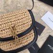 Saint Laurent Kaia Small Satchel Bag Albicocca
