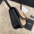 Saint Laurent Kaia Small Satchel Bag Albicocca