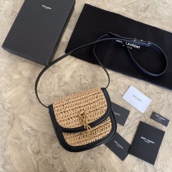 Saint Laurent Kaia Small Satchel Bag Albicocca Saint Laurent Kaia Small Satchel Bag Albicocca