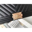 Dettagli perfetti Borsa Le Boy Chevron A67086 Nera