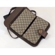 Ophidia GG messenger bag 548304 Caffè scuro