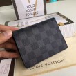 Portafoglio James Damier Graphite N63117
